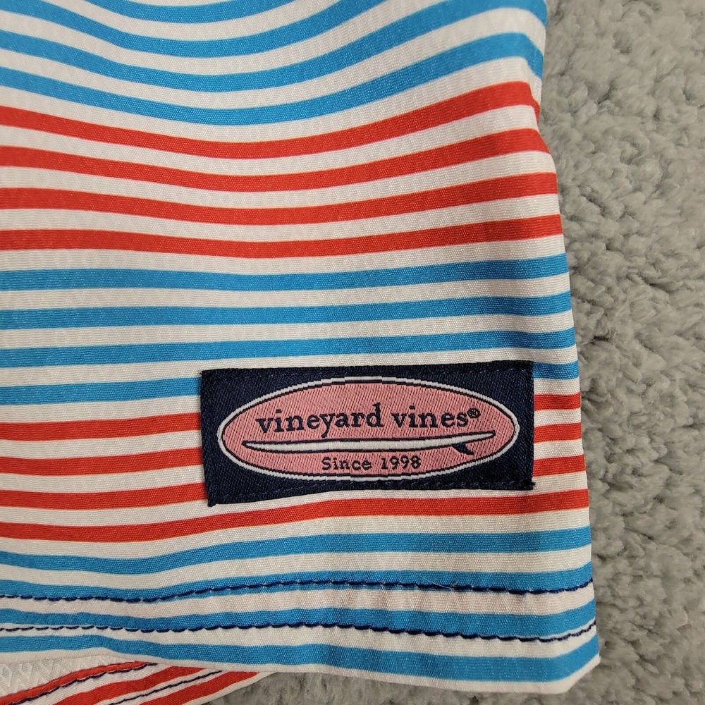 Vineyard Vines Chappy Whale Board Shorts Swim Trunks Mens Size 42 - Picture 3 of 7